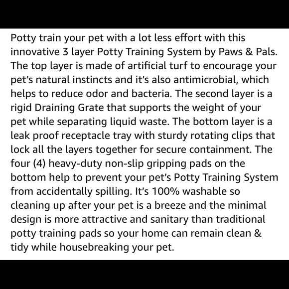 Dog Indoor Synthetic Grass Potty Trainer - Picture 4 of 7